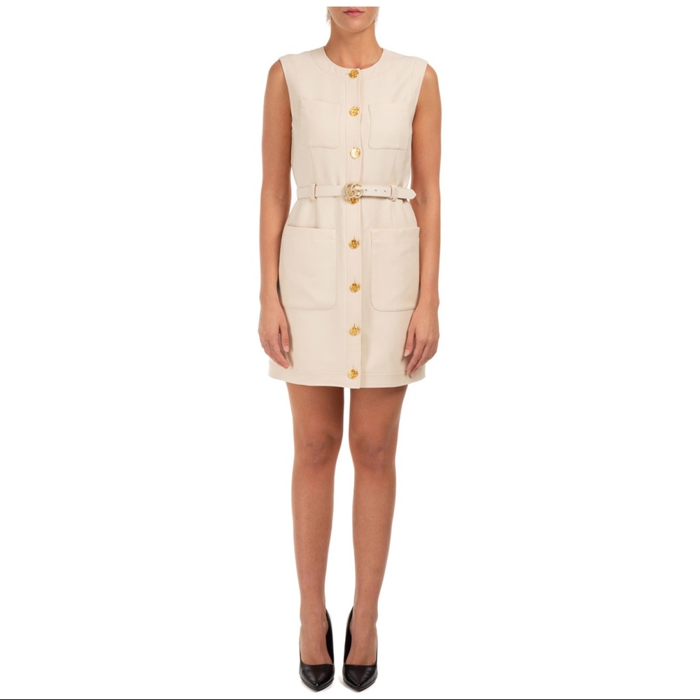 Gucci sleeveless mini dress